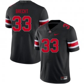 Chase Brecht #33 Ohio State Buckeyes Authentic College Football Jersey - Black Out Men 90771-734