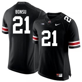 Jayden Bonsu #21 Ohio State Buckeyes Stylish College Football Jersey - Black Men 68840-626