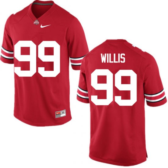 Bill Willis #99 Ohio State Buckeyes University Embroidery Official Football Jersey -Red Men 87620-732