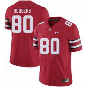 Bryson Rodgers #80 Ohio State Buckeyes Stylish High School Football Jersey - Red Men 94263-139