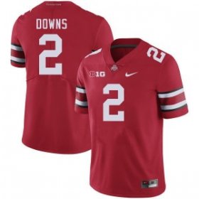 Caleb Downs #2 Ohio State Buckeyes Authentic College Football Jersey - Red Men 46869-672