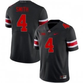 Jeremiah Smith #4 Ohio State Buckeyes Stylish High School Football Jersey - Black Out Men 18763-659