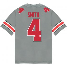 Jeremiah Smith #4 Ohio State Buckeyes Authentic College Football Jersey - Gray Men 76172-414