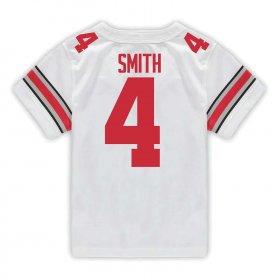 Jeremiah Smith #4 Ohio State Buckeyes Stylish College Football Jersey - White Men 12389-929