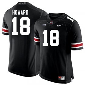 Will Howard #18 Ohio State Buckeyes Stylish College Football Jersey - Black Men 66003-855